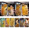 QE14 Gustav Klimt Transparent Phone Case for Motorola Moto G7 G8 G9 G84 G85 G73 G24 G15 Z2 Play Power Plus