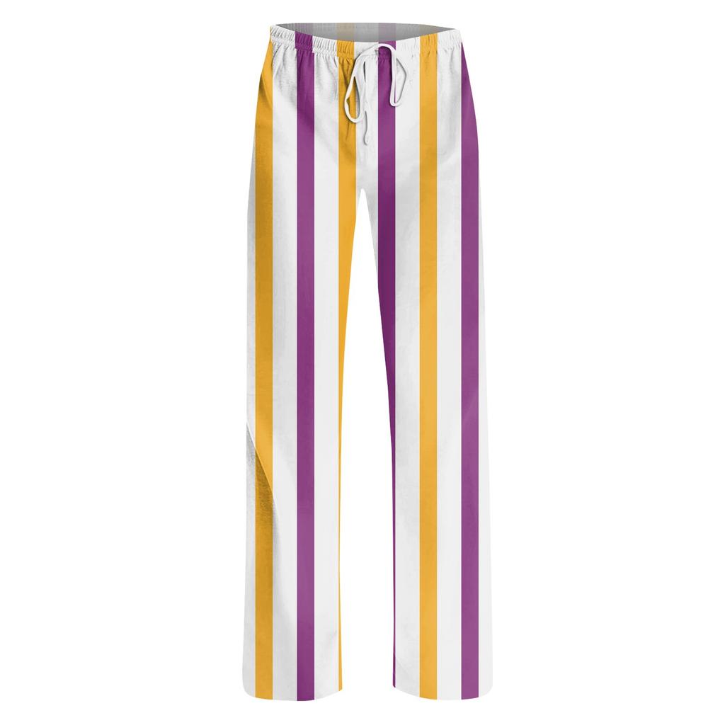 Женские модные свободные повседневные брюки с пасхальным принтом