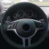 DIY Car Steering Wheel Cover For BMW E46 318i 325i 330ci E39 X5 E53 Z3 E36/7/8