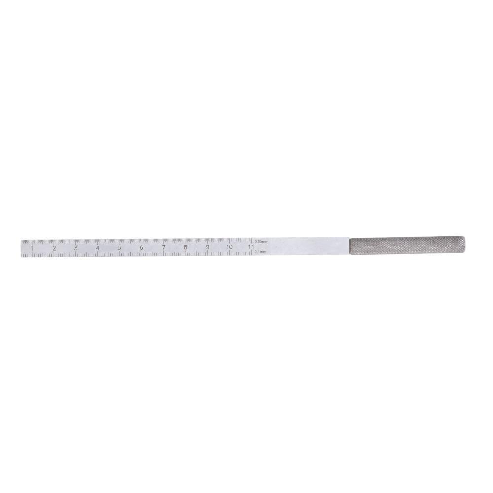 Stainless Steel Gap Feeler Double Scale Hole Measure Tool Feeler Gauge Gap Measurement