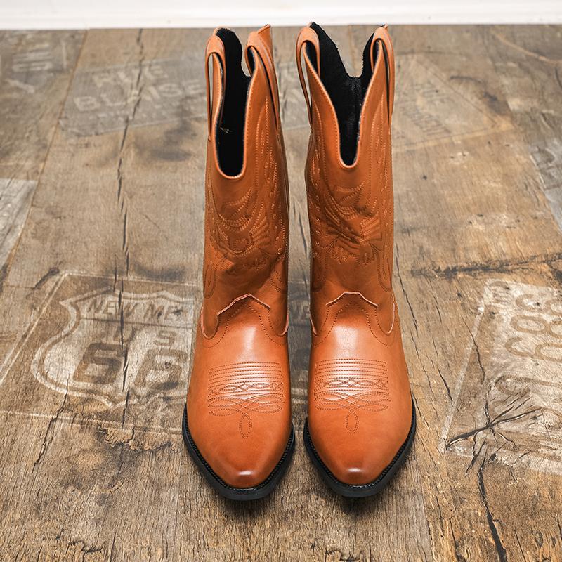 Большие мужские туфли челси 46 размера, британский тренд, повседневная мода, высокие кожаные туфли, короткие ботинки, ботинки Martin