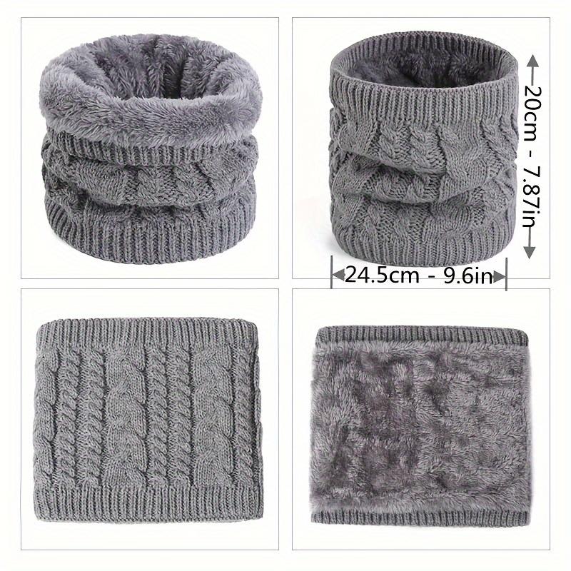 Fashion Polyester Fiber Neck Warm Scarf Suitable for Comfortable Winter Accessories for Men and Women In Cold Weather