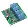 4-канальный модуль реле Bluetooth, дистанционное управление, высокая помехоустойчивость для умного дома