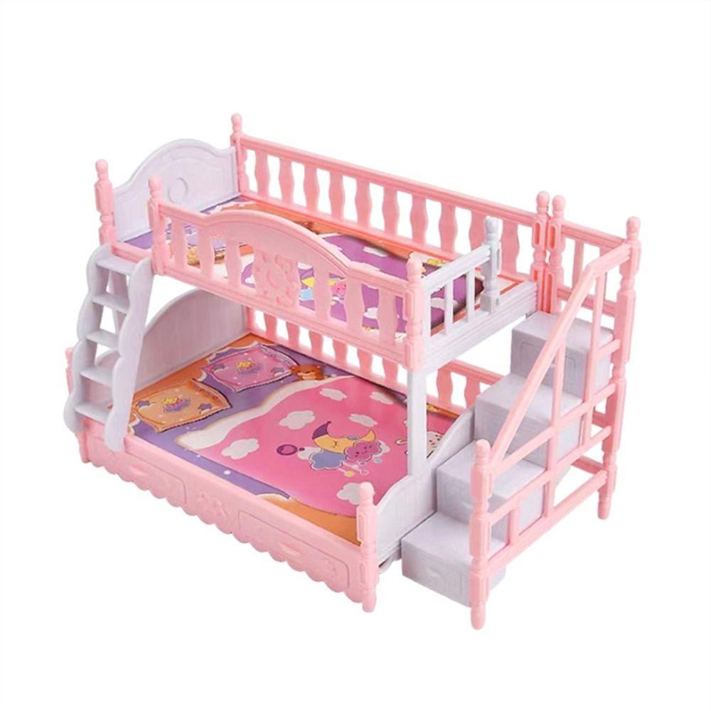 Милая кукольная миниатюрная мебель Колыбель Модная игрушка для девочек Подарок Аксессуары для спальни Девочки