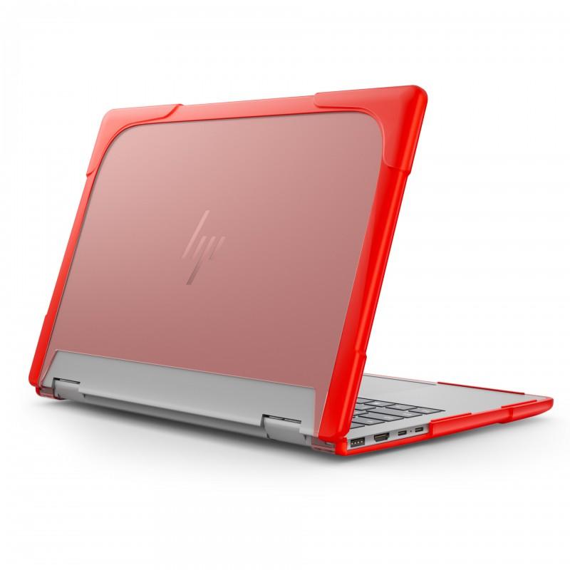 Защитный чехол для ноутбука HP ENVY X360 14 дюймов с вентиляционным отверстием, нескользящее матовое покрытие, противоударный, с подставкой, 2-в-1