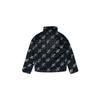 Adidas Originals Trefoil Logo Stand Collar Faux Fur Thickened Sports Jacket Unisex Jackets Black HI4656