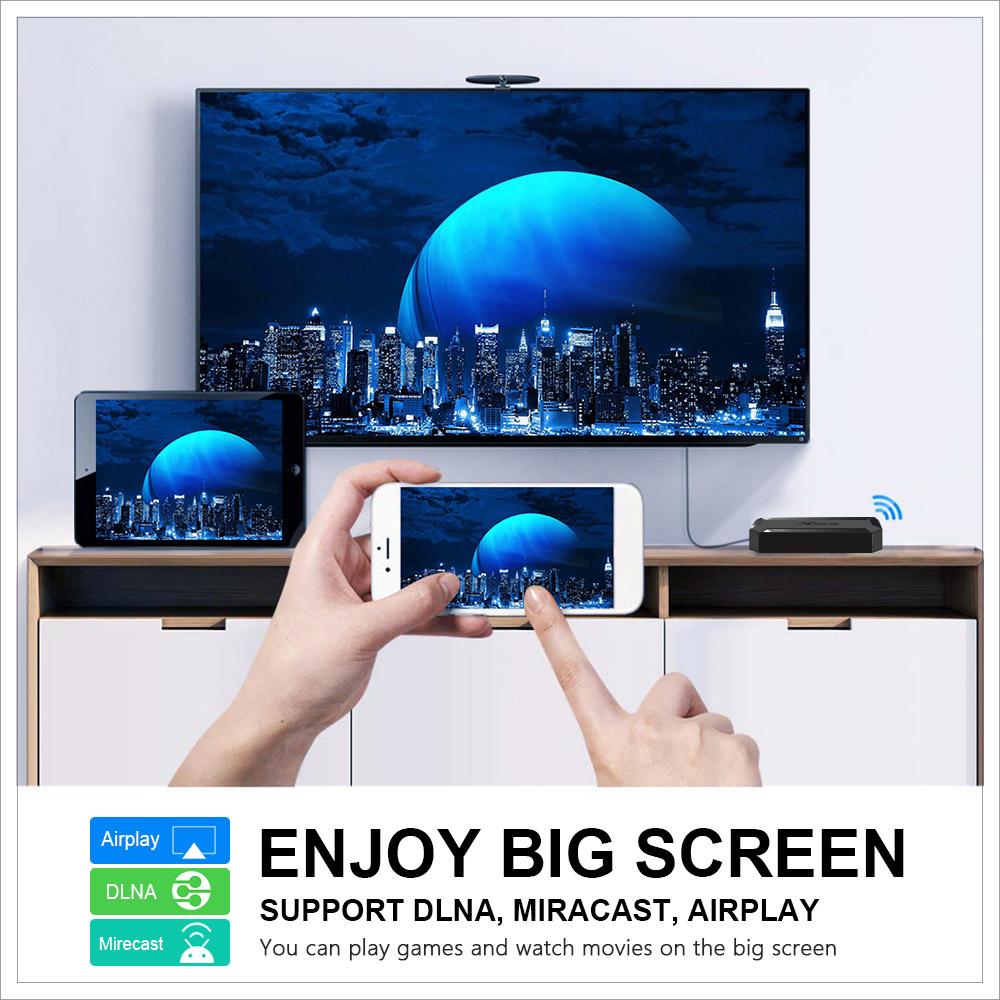VONTAR X96Q Android 10.0 ТВ-приставка Allwinner H313 Quad Core 4K H.265 2.4G Wifi Google Player Youtube X96 Set Top Box