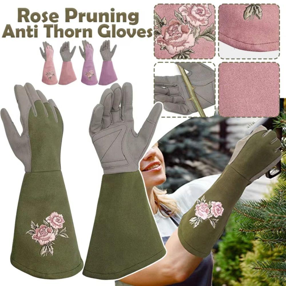 Durable Thorn-Proof Gloves Waterproof Pruning Gloves Protection Mitten Gardening Gloves Yard Work