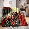 1 шт. Гоночная Формула-1 Фланелевое Пледное Одеяло HD Печать Легкое Мягкое Теплое Всесезонное Одеяло для Дивана, Кровати, Путешествий, Кемпинга Машинная Стирка