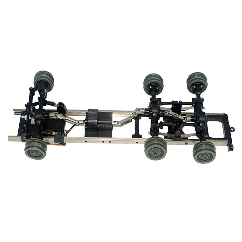 Metal Gear Sturdy Front +Central +Rear Axle Assembly Spare Part For WPL B36 B16