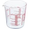 HARIO Made In Japan Heat-resistant Glass Measuring Cup 200ml MJC-20-R-BK