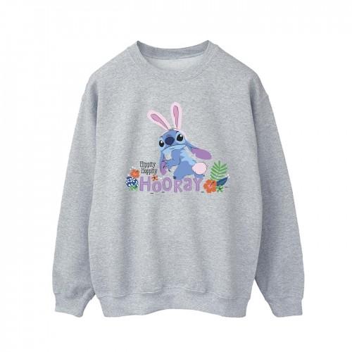Disney Mens Lilo & Stitch Hippity Hop Stitch Sweatshirt