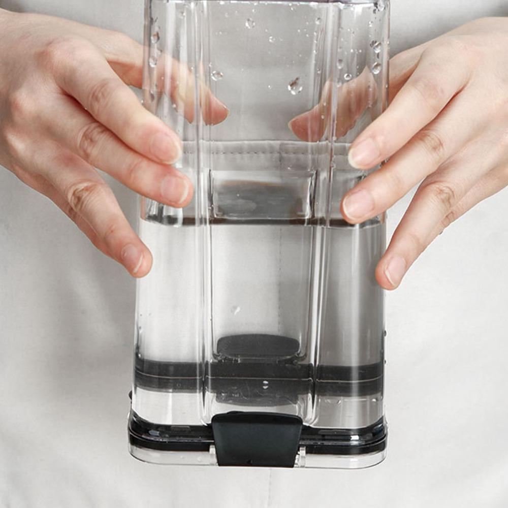 1300ml Dry Food Storage Container Square Cereal Container Food Storage Canister Kitchen