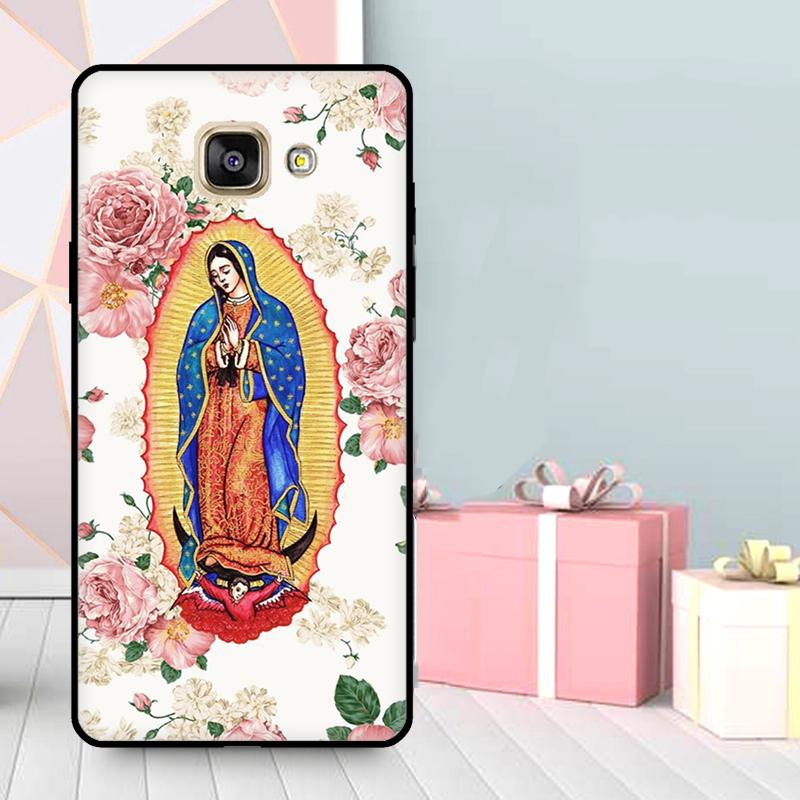 Чехол Virgen De Guadalupe Дева Мария для Samsung Galaxy A3 A5 2016 2017 A6 A7 A8 A9 2018 J1 J3 J4 J5 J6 Plus J7 J8