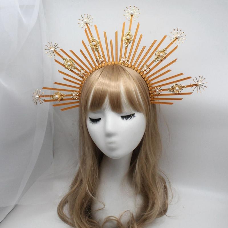 Тиара Корона Ободок Ручная Работа Наборы для Творчества Корона Женский Костюм Повязка на Голову