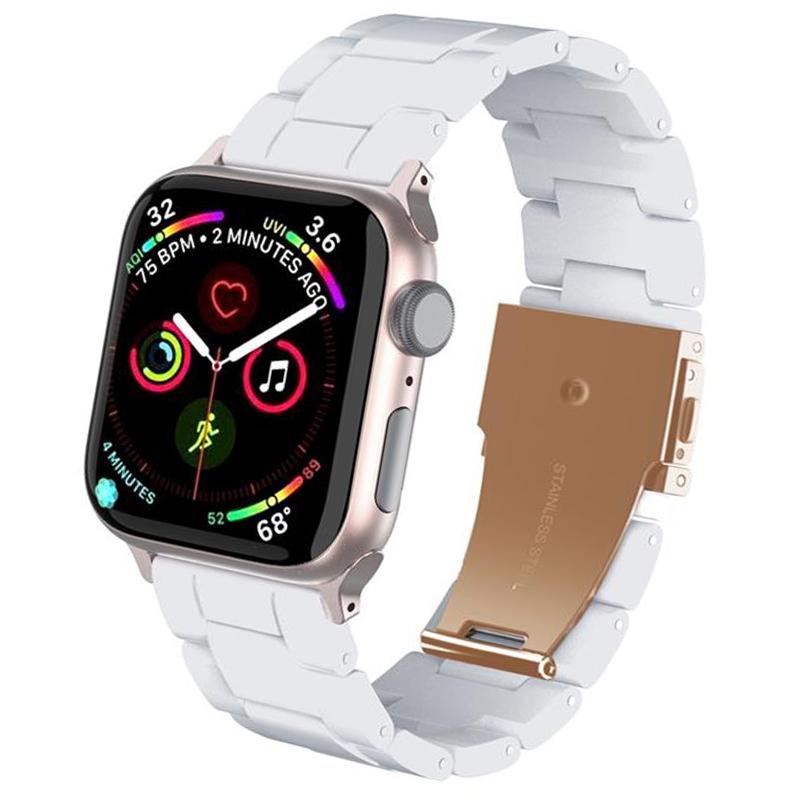 Ремешок из смолы для Apple, ремешок для часов 44 мм, 40 мм, 42 мм, 40 мм, роскошный ремешок для часов Accessoreis, браслет iWatch series 3, 4, 5 se 6, ремешок