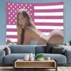Sophisticated Wall Decor Cloth American Flag Beauty Tapestry Stylish Bedroom Wall Hanging Glamorous Wall Art Decoration