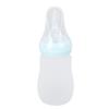 Drinking Aids Feeding Cup Squeeze Controlled Silicone Food Dispensing Spoon Feeder with Straw Nipple Spoon 240 ML