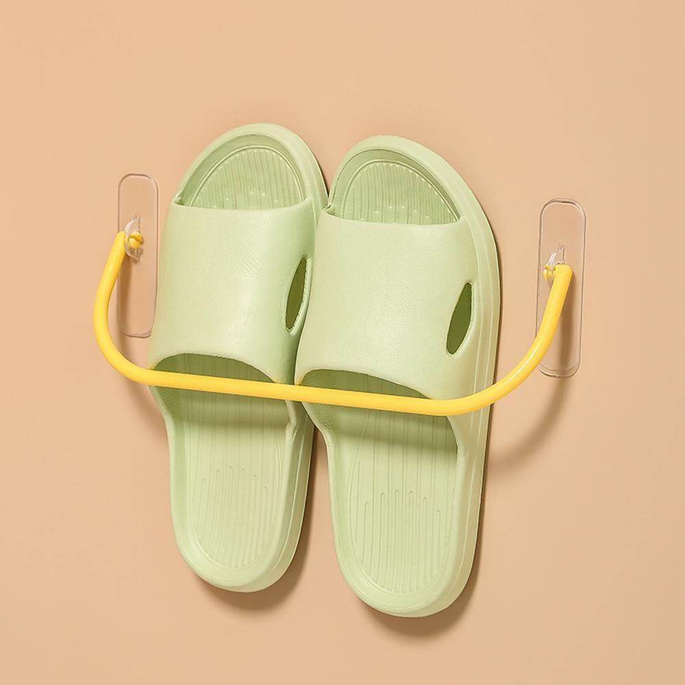 Многофункциональные самоклеящиеся настенные стеллажи для хранения кухонной утвари, полотенец для ванной, обуви для гостиной, тапочек, крючков, органайзера, водонепроницаемого