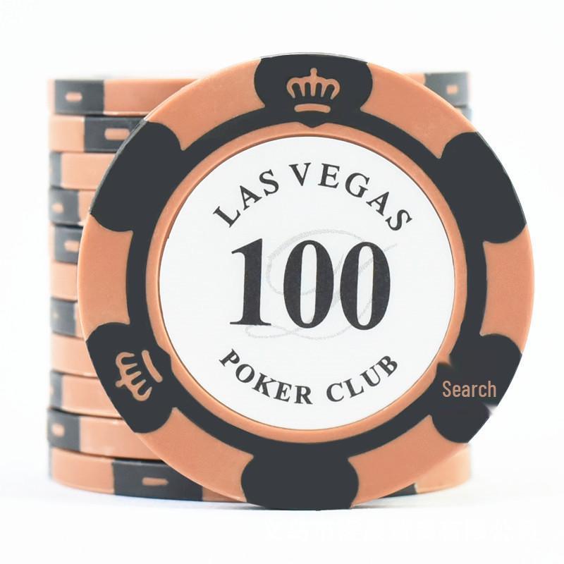 Набор глиняных фишек для Техасского Холдема и Маджонга Crown с железными вставками, алюминиевый кейс, скатерть для Гуаньдана