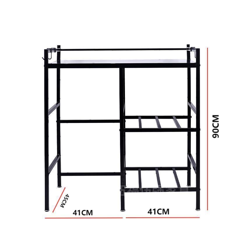 Утолщенная газовая стойка из нержавеющей стали для кухонного стола, многофункциональная газовая плита, стойка для хранения