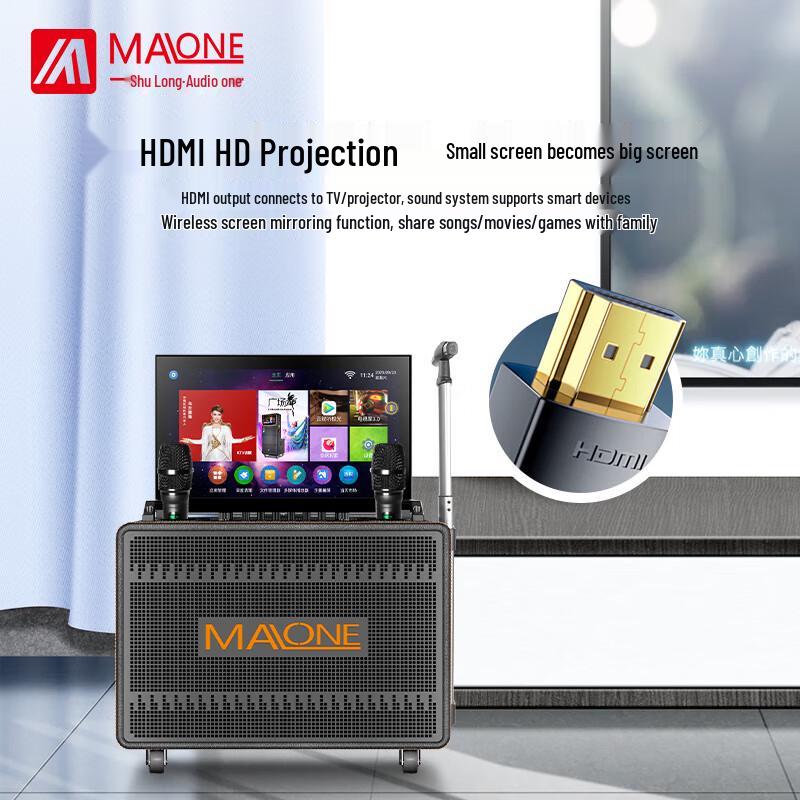 Manlong KT-6110 Portable Karaoke System with Display