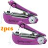 Portable Mini Handheld Sewing Machine Easy Quick Stitch Tool For DIY Fabrics Repairs Kids Clothing Space-Saving Tailoring Tool