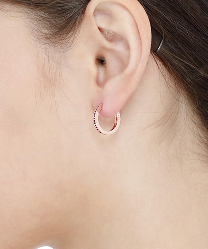 Ellejewelry Базовые серьги-кольца 14K Gf с застежкой-щелчком Elgpee230