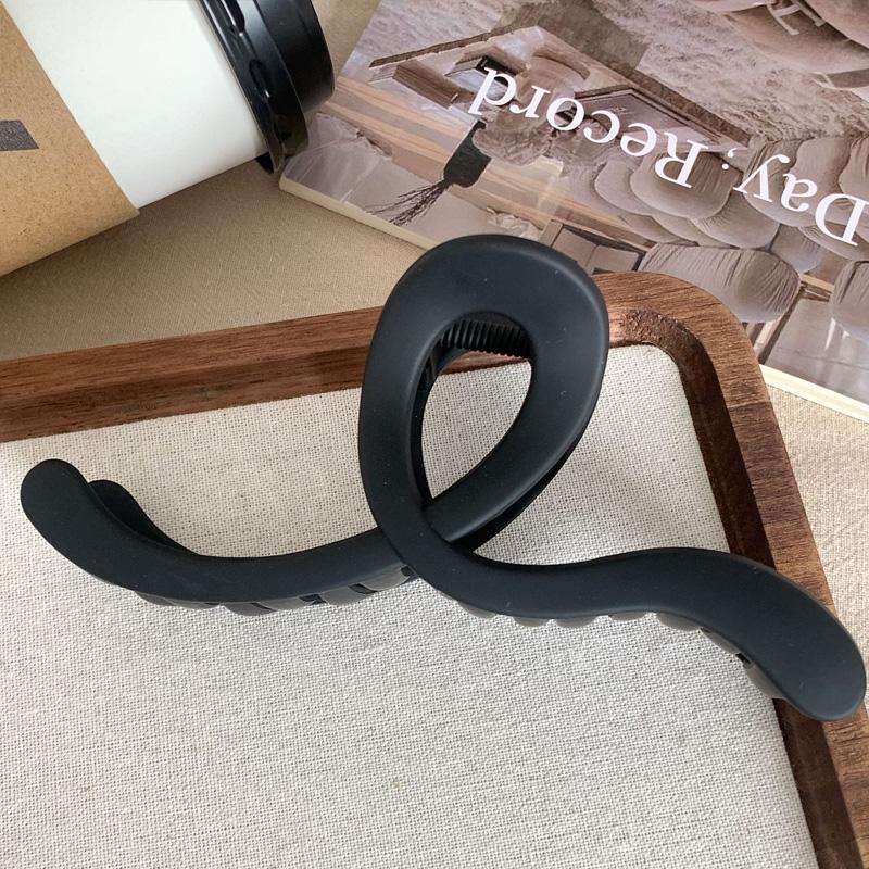 1 шт. Крабовая клешня, элегантная шпилька, роскошные аксессуары для девочек, модные акриловые заколки для волос, волнистые