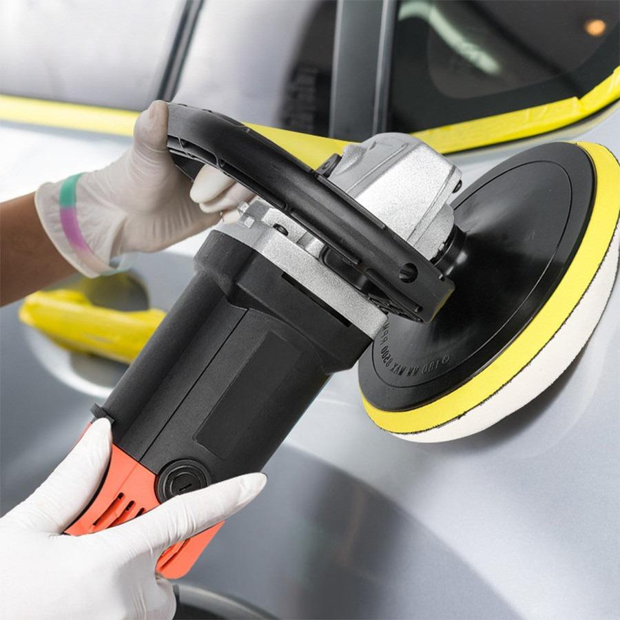 1400 Вт Портативная многофункциональная электрическая полировальная машина Ручная машина для вощения Бытовой автомобильный инструмент для плоской полировки