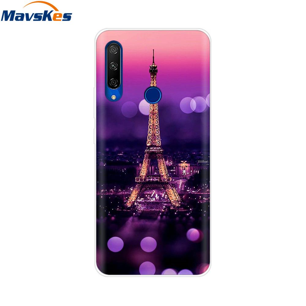 Крашеный чехол для Alcatel 1S 2020 5028Y 5028D Чехол Мягкий силиконовый чехол TPU Funda для Alcatel 1S 2020 Чехол Обложка Etui Бампер Coque