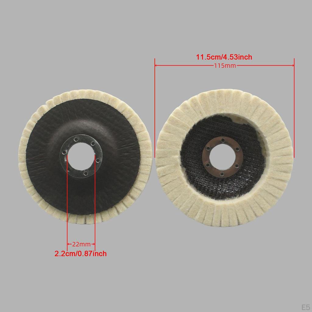 Полировальный диск с войлоком для стекла и автомобильных поверхностей