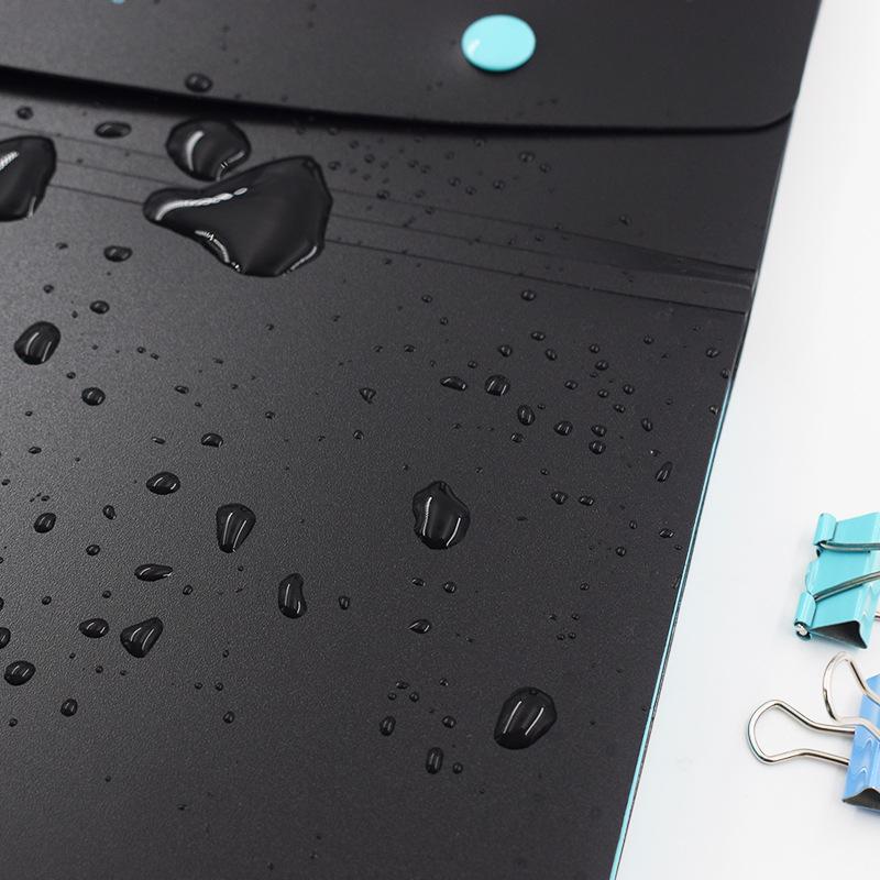 5-секционное расширяющееся портмоне с двойной кнопкой для студентов формата A4, красочная папка, папка для контрольных работ, многослойный файл-пакет, пакет для хранения данных