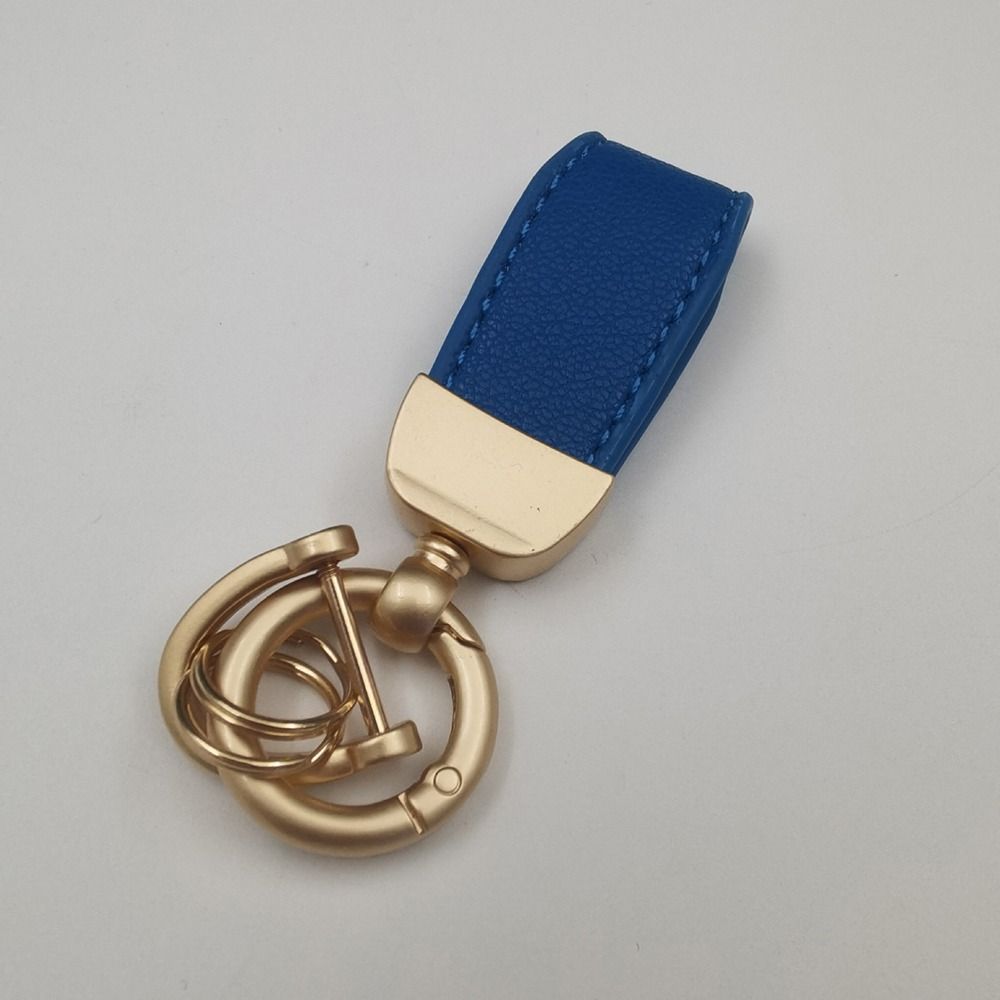 with Zinc Alloy Ring Car Key Chains Heavy Duty Metal Key Fob Fashion Car Keychain Men and Women