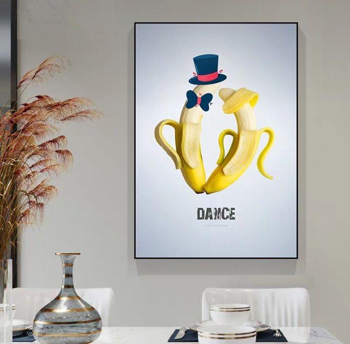 Nordic Abstract Fruit Kitchen Decor Canvas Paintings Posters and Prints Creative Wall Art Pictures Dining Room Home Decor Quadro