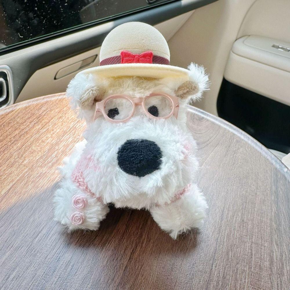 Stuffed Wedding Ring Case Display Engagement Ring Box Plush Puppy Doll Ring Box Jewelry Organizer
