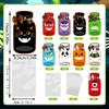 9PCS Halloween Props Gifts Bags Bottle Festival Children's Candy Jar Gifts Candy Packaging