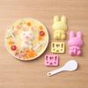 3pc/Set Cute Rabbit Sushi Mold DIY Sandwich Rice Ball Mold Kitchen Gadgets Baby Kids Breakfast Mold Sushi Bento Accessoires