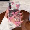 Чехол для Tecno Pova 3 Прозрачный Роскошный Милый Мультяшный Узор с Кошкой и Кроликом Мягкий Силиконовый ТПУ Чехол для Телефона Для Tecno LF7n Pova3 Задняя Крышка