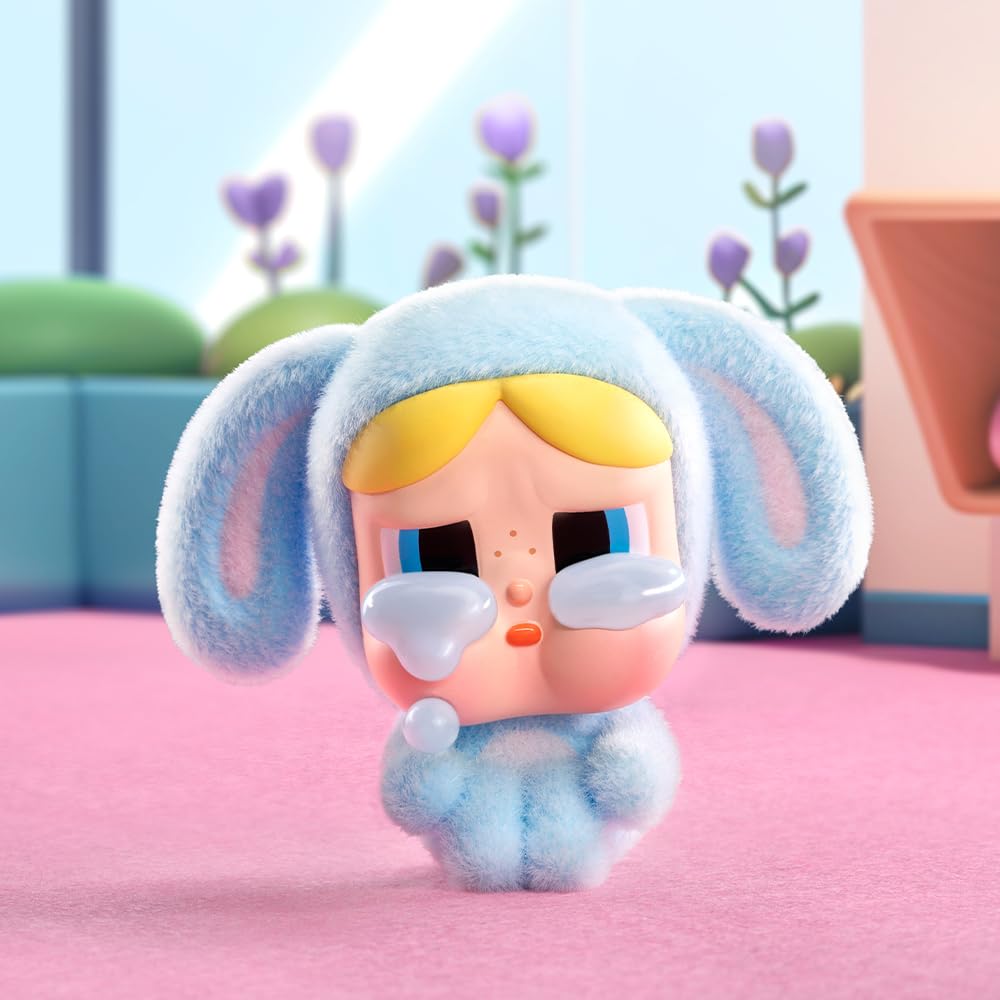 [Официальный магазин POP MART] Серия CRYBABY × Суперкрошки [Набор из 12 штук] Crybaby Суперкрошки Pop Mart Сюрприз-фигурка Игрушка Гача