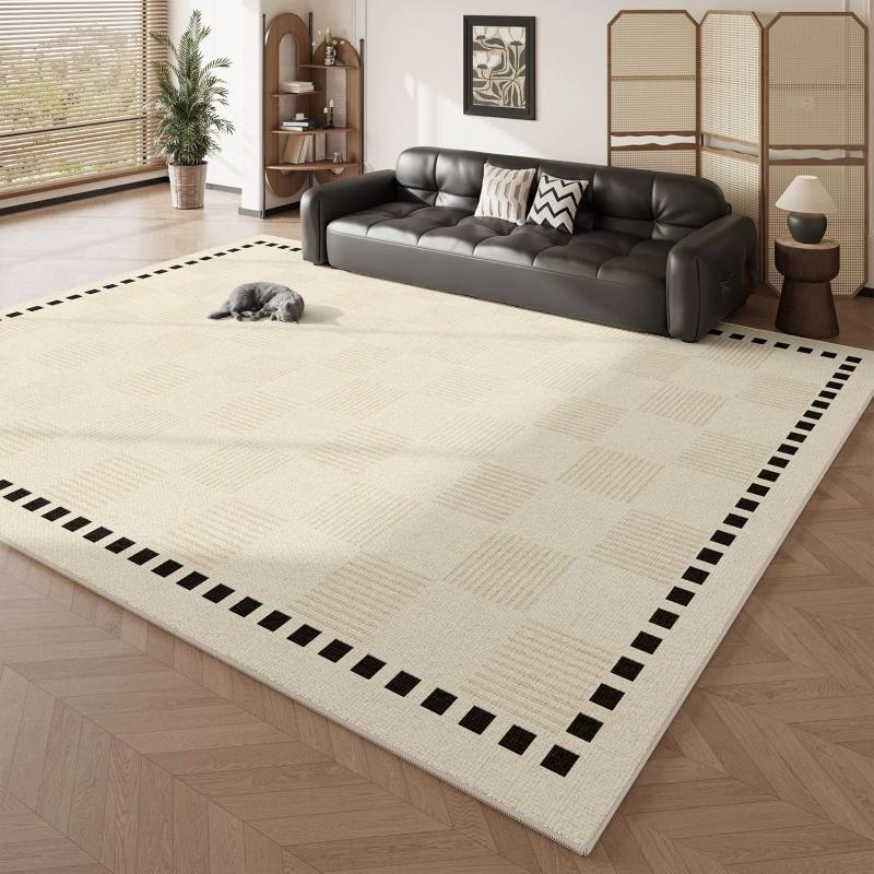Скандинавский Простой Геометрический Кристальный Бархат Большой Ковер Коврик для Гостиной Семейный Диван Балкон Коридор Нескользящие Декоративные Ковры