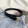 Simple Women Belt Adjustable Decorative Belt Simple Jeans Belt