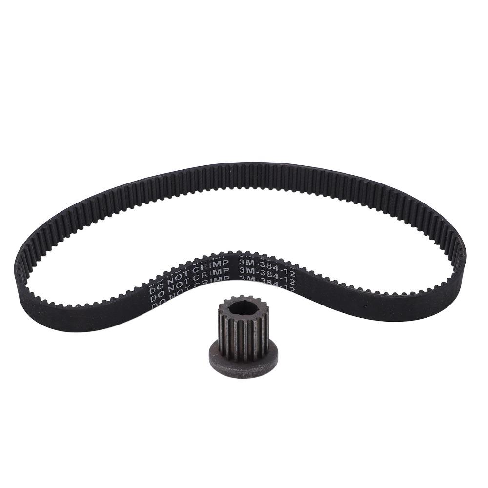 3M-384-12 Drive Belt 16T 8mm Transfer Drive Belt Durable Closed Loop Pulley Belt  Electric Scooter