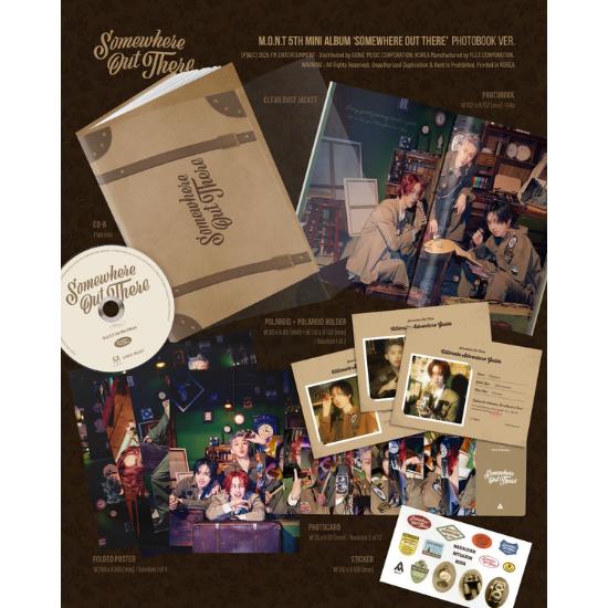 ФОТОКНИГА Ver MONT 5-й мини-альбом Somewhere Out There