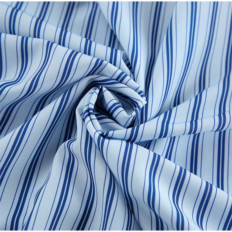 Повседневный комплект женской рубашки с полосатым лацканом, сексуальные брюки-трубы со шнуровкой и высокой талией, весенний модный элегантный женский костюм-майка в стиле пэчворк 2025 года