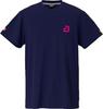 Andro Table Tennis Game Table Tennis Unisex Napa Deo Navy X XL Shirt, J.T.T.A (Japan Association) Approved, T-Shirt, Alpha, Pink,
