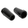 2pcs Aluminum Alloy Rear Axles Bushing Accessory Fit for Wraith AX90018 90020 1 10 RC CarBlack