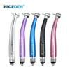 Colorful Dental High Speed Handpiece Dental Equipment Air Tubine Max Style Push Button Type or Key Type Contra Angle