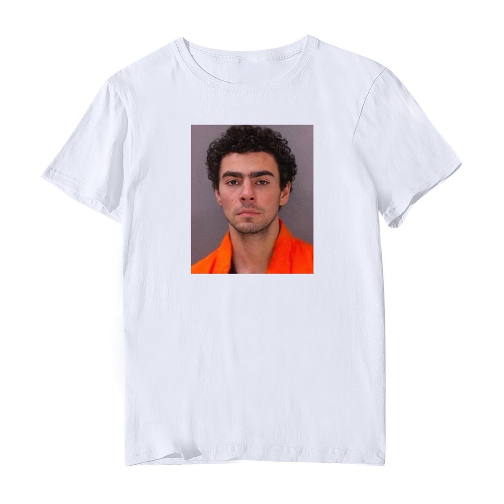 Повседневная модная спортивная футболка с круглым вырезом и принтом унисекс с коротким рукавом