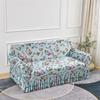 Flower Style Elastic Sofa Cover Double Sofa Large Skirt Full Cover Four Seasons Universal Set Full Set Sofa Cover Cloth Cushion